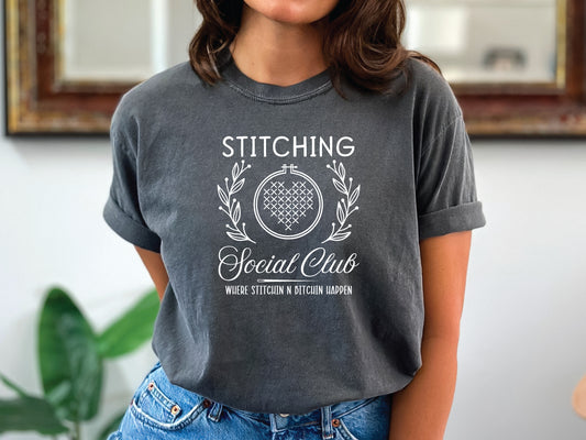 Stitching Social Club Comfort Colors® T-Shirt