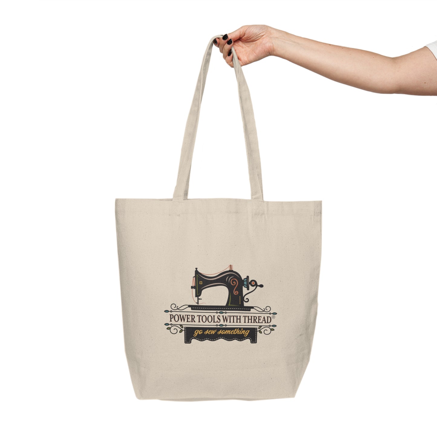 PTWT Logo Canvas Tote Bag