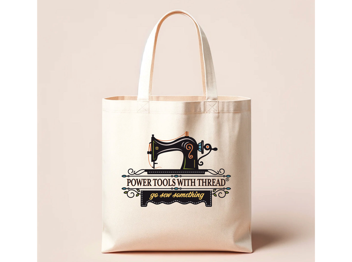 PTWT Logo Canvas Tote Bag