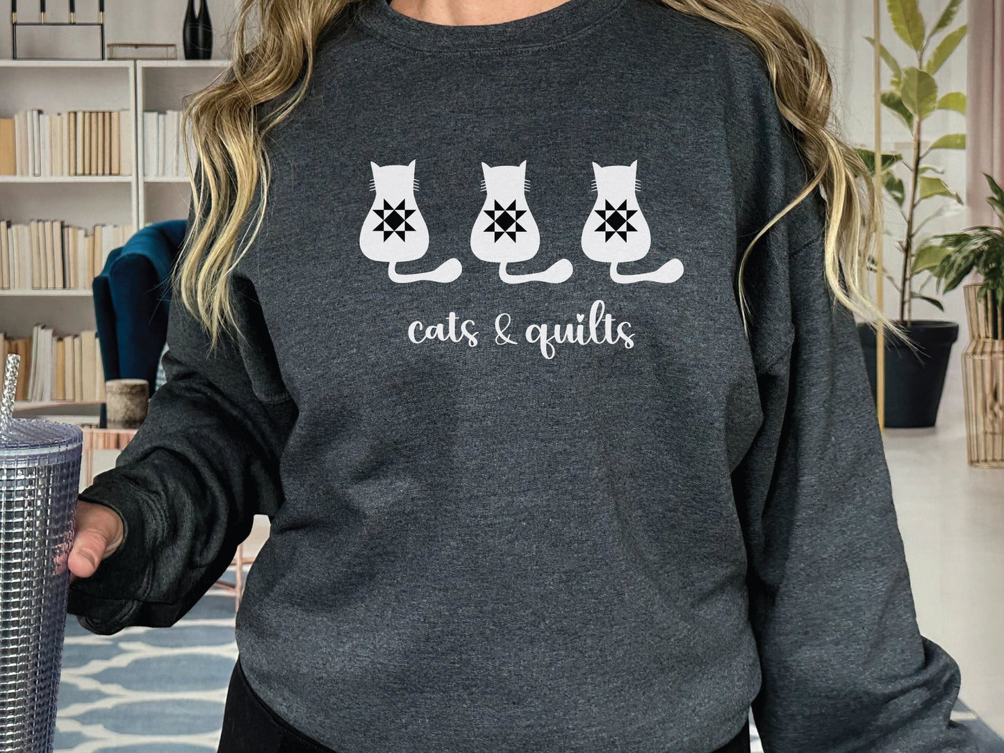 Cats & Quilts Sweatshirt