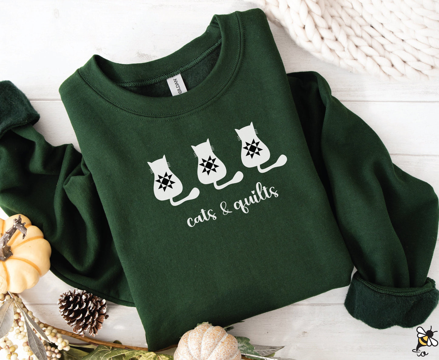 Cats & Quilts Sweatshirt